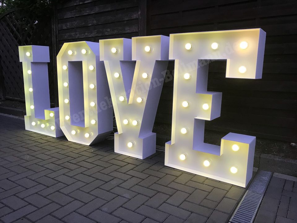 LOVE Buchstaben XXL *MIETEN* Hochzeit / Event / Freie Trauung in Hamburg