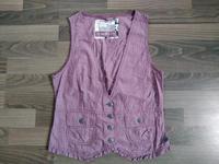 Weste Cecil Gr. S 36 38 violett lila mit Knöpfe Sachsen - Rabenau Vorschau