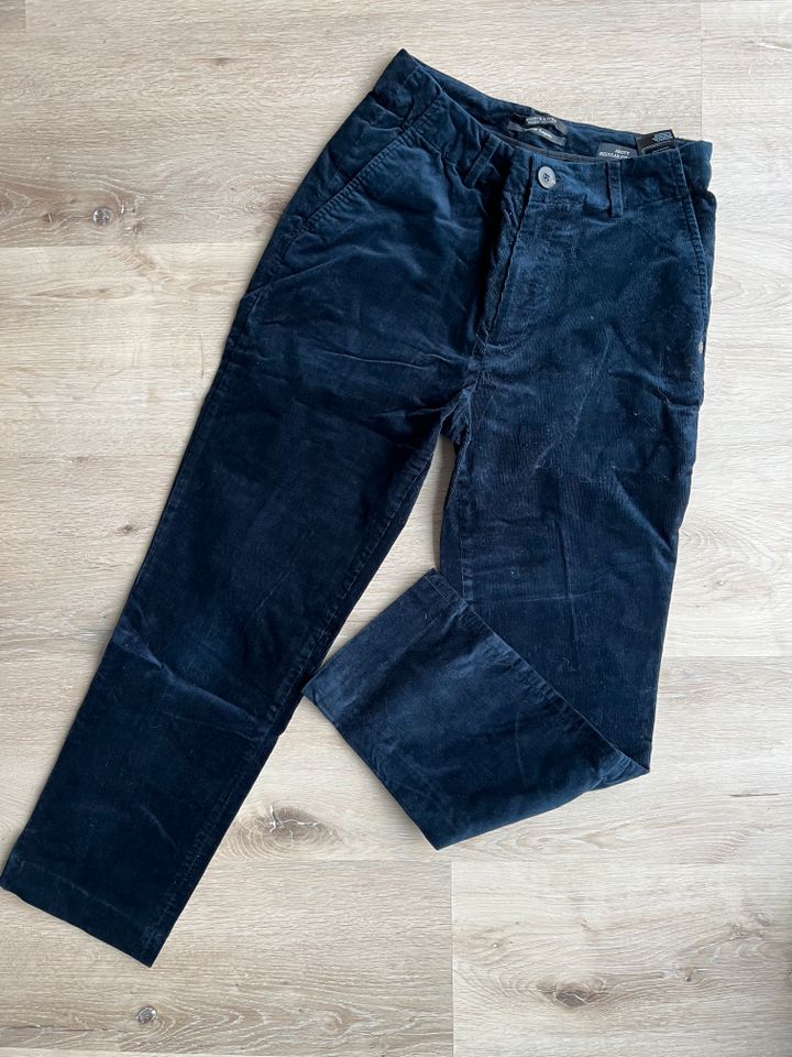 Scotch and Soda Kordhose Blau 25/32 in Weng