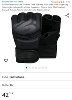 RDX MMA Handschuhe Schwarz Profi Training Baden-Württemberg - Mannheim Vorschau