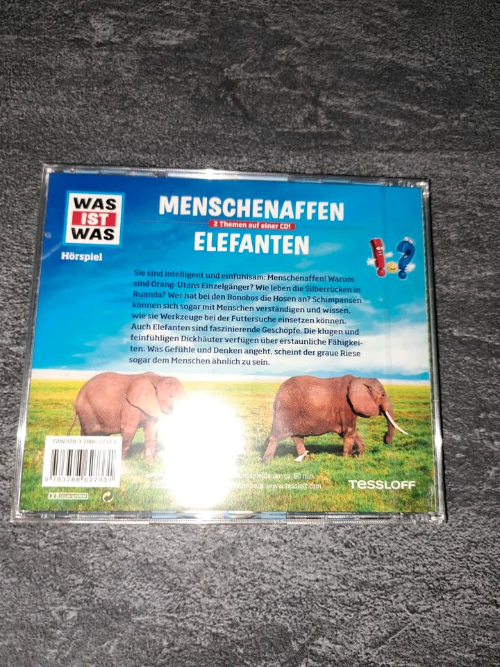 Was ist was CD Menschenaffen Elefanten neu in Dresden