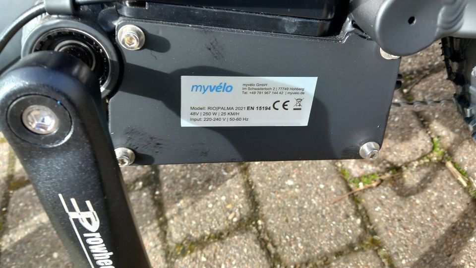 Myvélo RIO Klapp E-Bike  NEU in Lübeck