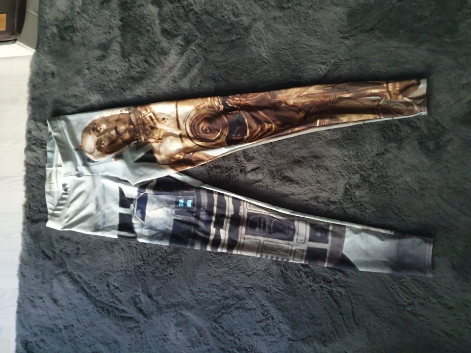 Star Wars Black Milk Leggings 36 r2d2 c3po S in Duisburg