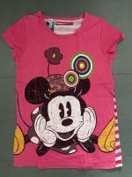 DESIGUAL wNEU T-Shirt Minnie Mouse Mädchen pink 11/12 Brandenburg - Teltow Vorschau