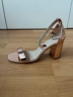 ASOS Sandalen in Roségold einmal getragen Wuppertal - Barmen Vorschau