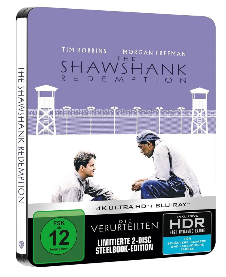 NEU & OVP Die Verurteilten 4K ULTRA HD STEELBOOK + Blu-ray in Rühen