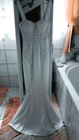 Weißes Abendkleid mit Schnürungs Details 32 Bayern - Erlangen Vorschau