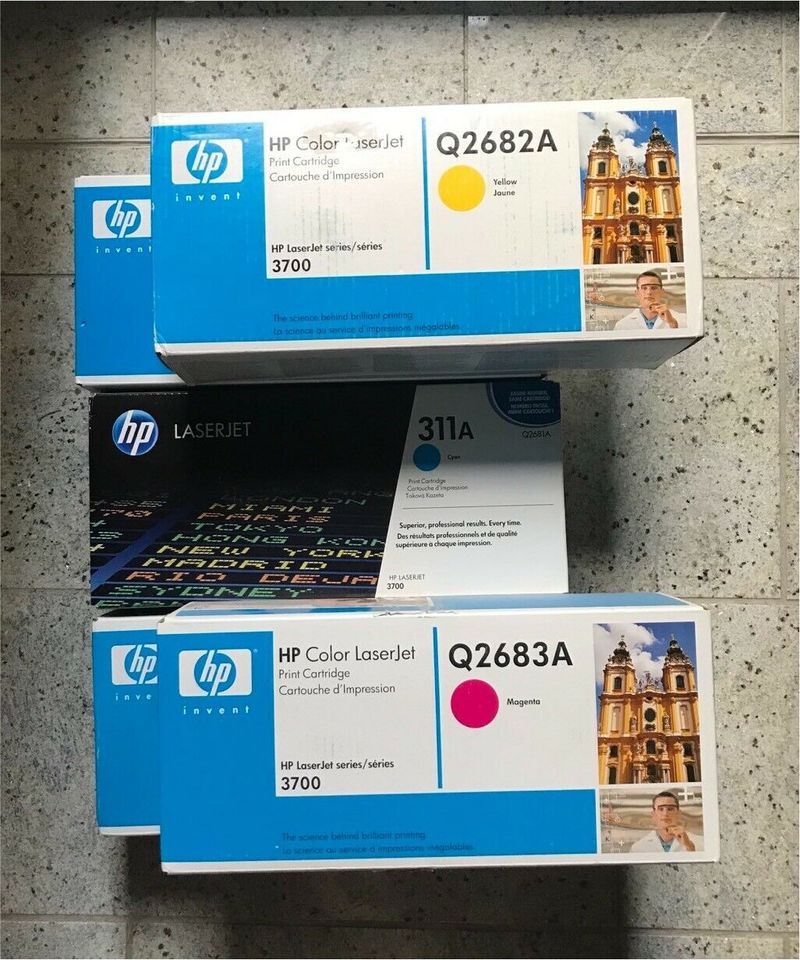 HP Color Laserjet Drucker 3700 in Jeßnitz