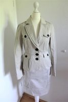 Mango Suit Kostüm Hosenanzug grau beige Rock Blazer 34/36 S XS Neuhausen-Nymphenburg - Neuhausen Vorschau