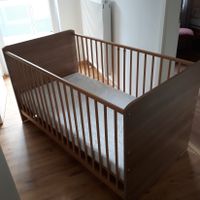 Holz Babybett mit Matratze Saarland - Merzig Vorschau