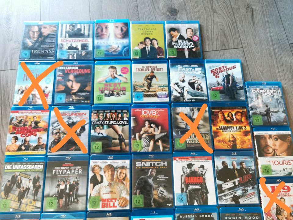 Bluray verschiedene Filme je 2€ in Drochtersen