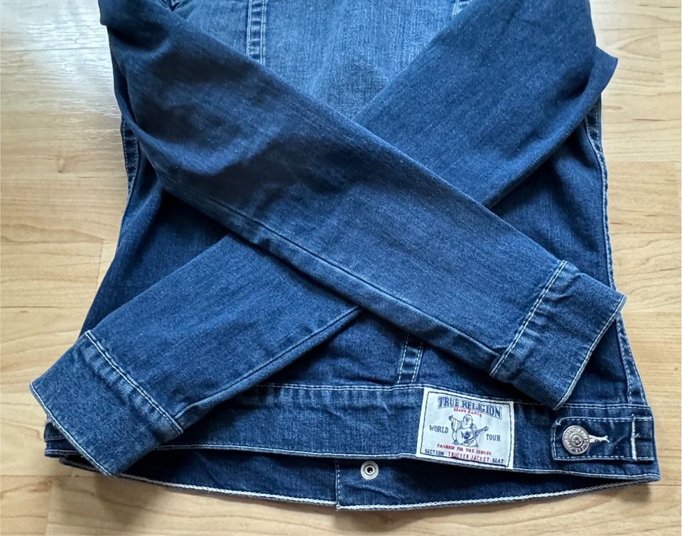 Jeansjacke von True Religion für Damen,Gr.M,blau,Neuwertig in Sprockhövel