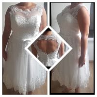 NEU! Brautkleid, Hochzeitskleid ivory Elfenbein knielang Bayern - Mainstockheim Vorschau
