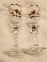 2 Eichbaum Gläser klein 12 cm hoch Glas Bier Schnaps Hessen - Griesheim Vorschau