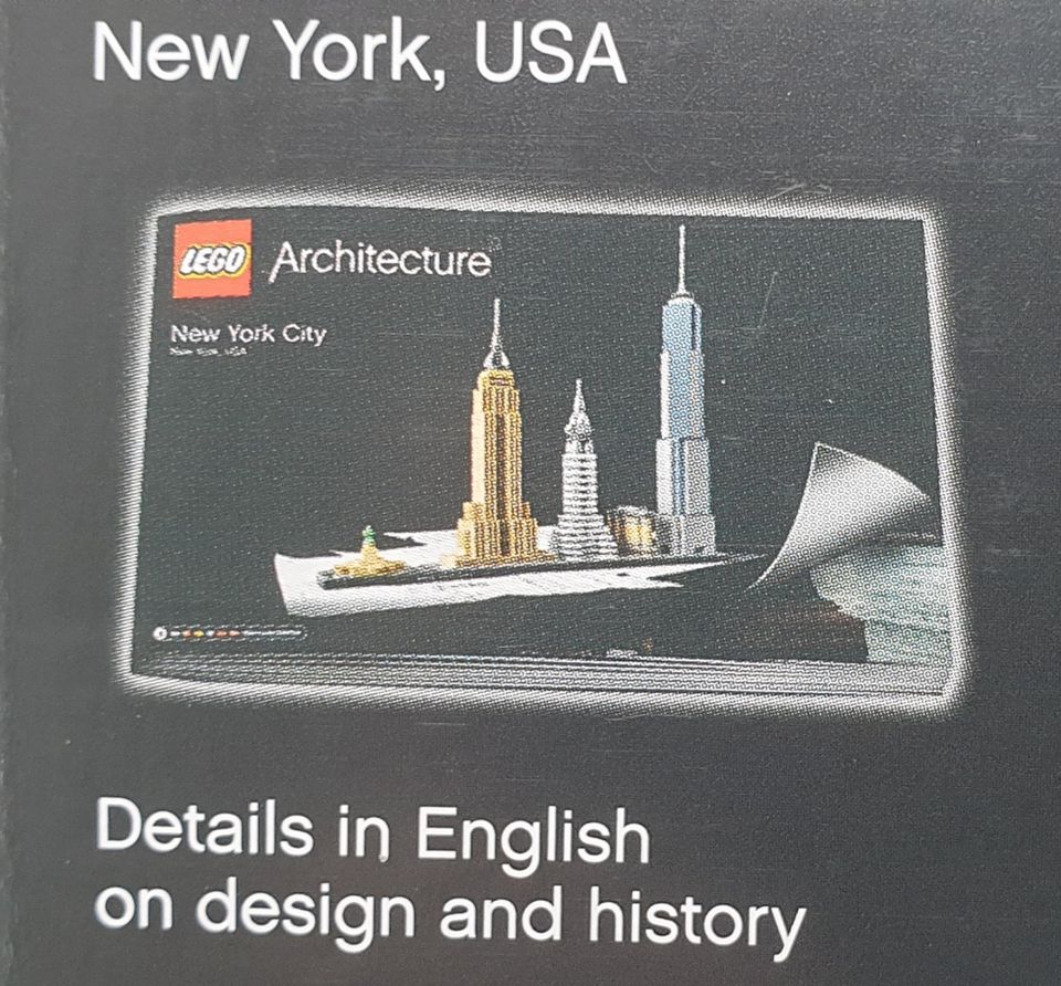 NEU OVP LEGO Architecture 21028 New York City in Lemgo