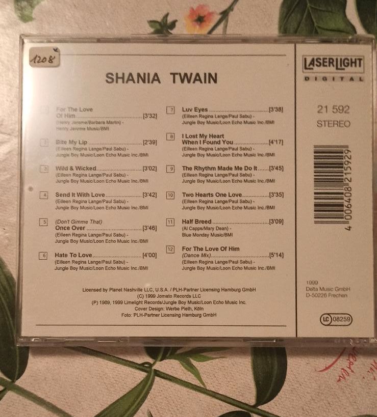 Shania Twain - For the Love of him - CD in Friesoythe