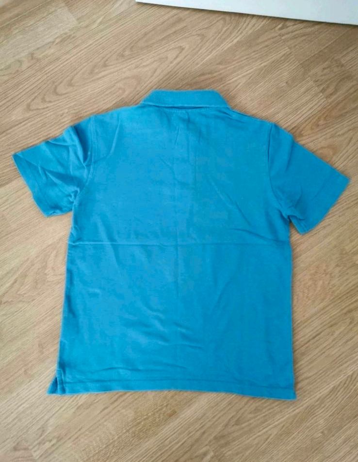 Polo Shirt T-shirt Gr. 152 blau 100% Baumwolle in Bad Oeynhausen