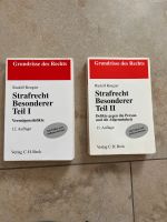 Strafrecht Besonderer Teil I und II Lehrbuch Buch Rengier Studium Nordrhein-Westfalen - Werne Vorschau