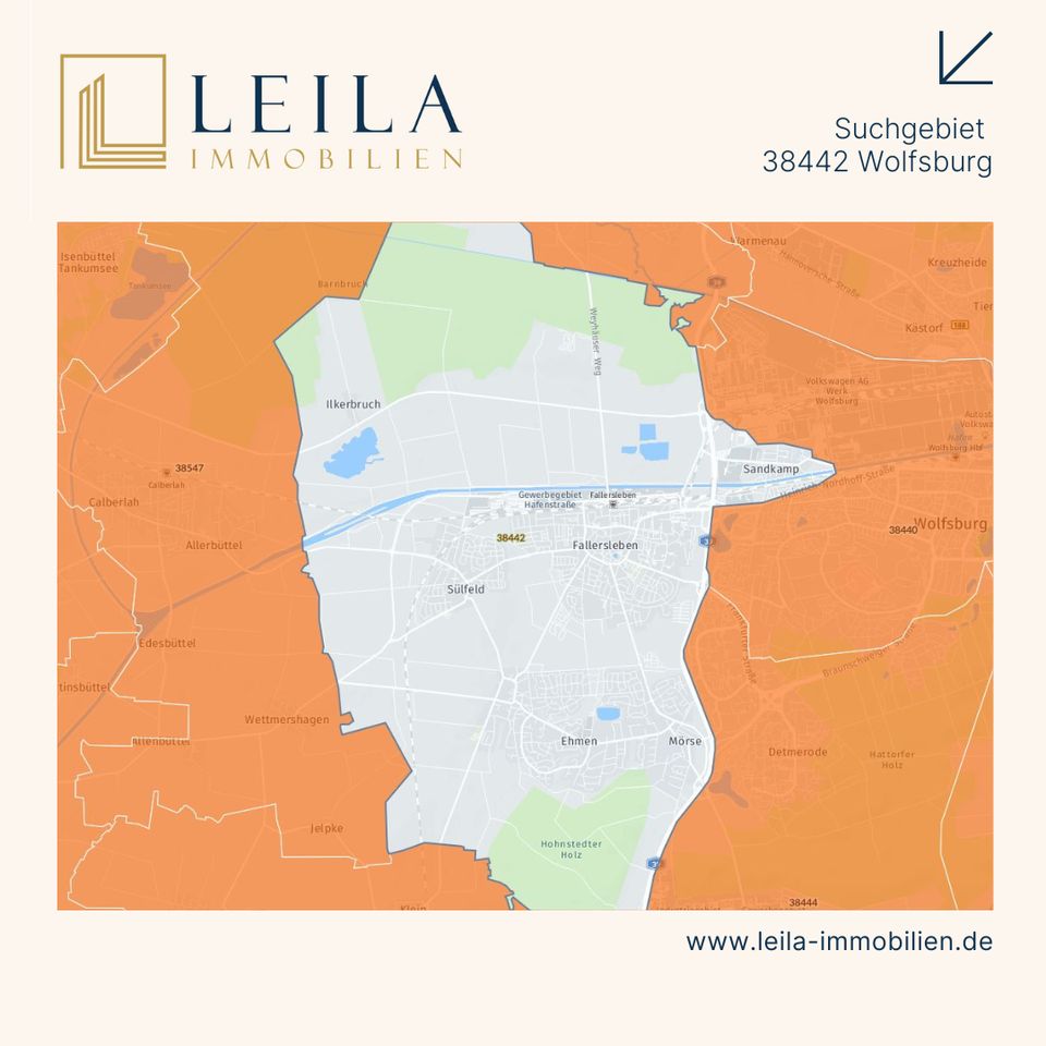 Exklusiver Suchauftrag: Kunde sucht Immobilie - PLZ 38442 in Wolfsburg