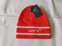 Levis Beanie Wollmütze Rot / Weiß Bielefeld - Stieghorst Vorschau