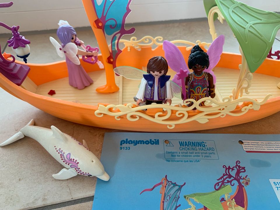 Playmobil Romantisches Feenschiff 9133 (Fairies) in Neckartenzlingen