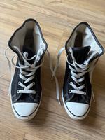 Converse Chucks mit Keilabsatz in schwarz Nordrhein-Westfalen - Troisdorf Vorschau