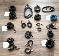 Audio Kabel Sammlung | sssnake Midi + 6,3 mm + 3,5 mm + Cinch Friedrichshain-Kreuzberg - Kreuzberg Vorschau