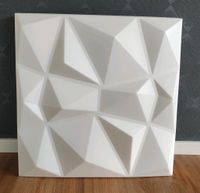 Wandverkleidung 50x50 cm, weiß, 6 Stück, 3D Optik Baden-Württemberg - Kippenheim Vorschau