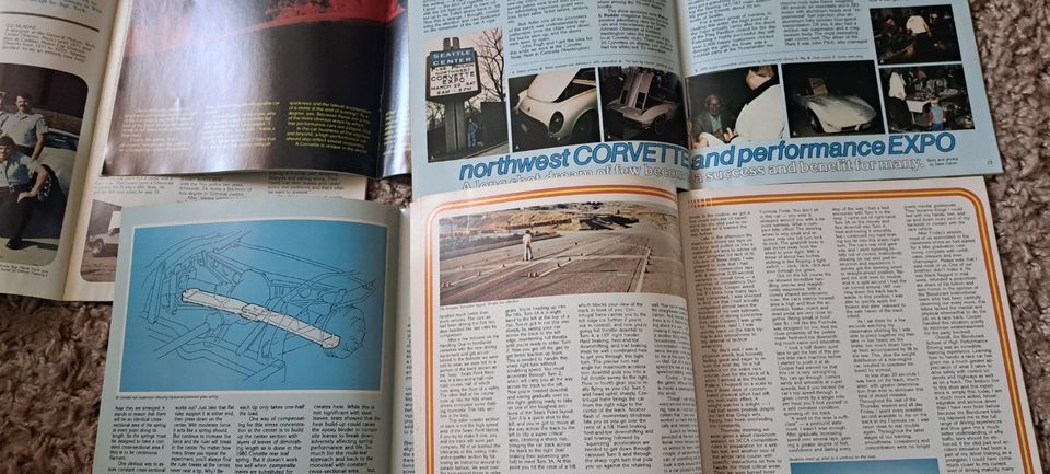 Corvette 1980 1981, 78 Chevy Vans Magazine, Prospekt in Breitenberg