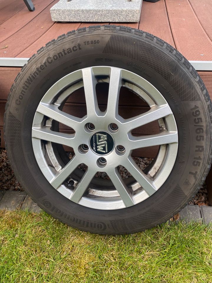 Winterreifen Continental 195/65 r 15 in Ahlen