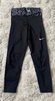 Nike Sport Leggings XS schwarz Blumenthal - Farge Vorschau