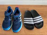 Adidas Sneacker Sportschuh  Gr. 34 Klettverschluss Adilette Nordrhein-Westfalen - Lindlar Vorschau