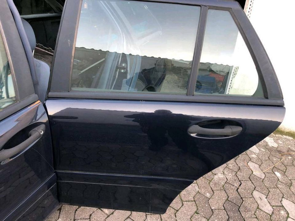 Mercedes W203 S203 Tür Door Hinten Links  kombi HL Dunkelblau 904 in Übach-Palenberg