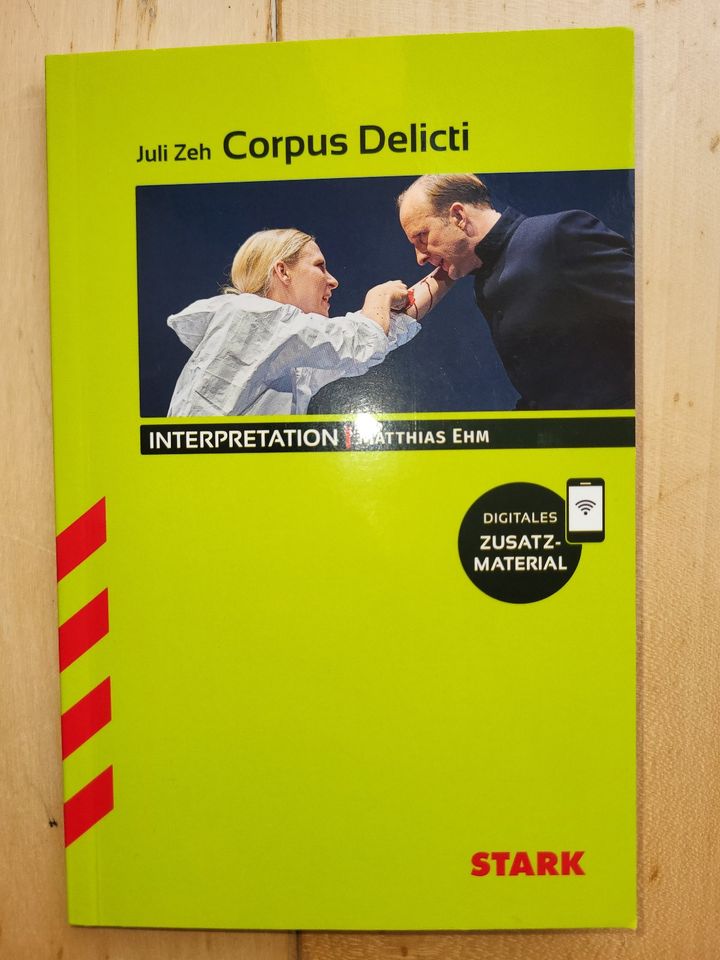 Stark Interpretation Juli Zeh Corpus Delicti ISBN 9783849059873 in Frankfurt am Main