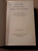 Alte Reclams Opern und Operettenführer Nordrhein-Westfalen - Brilon Vorschau
