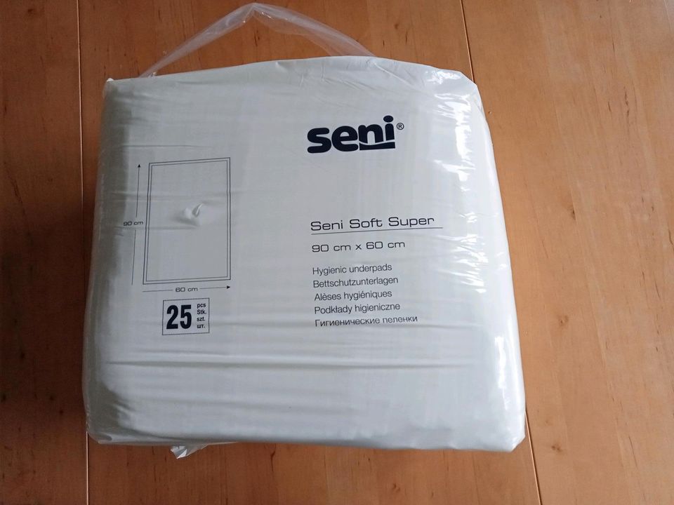 Seni Bettschutzunterlagen soft super 90x60 cm in Haltern am See