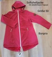 Softshelljacke rot mit weiße Punkte Bonprix Größe 50 Jacke Sachsen - Gornsdorf Vorschau