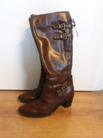 Braune Lederstiefel Hessen - Gießen Vorschau