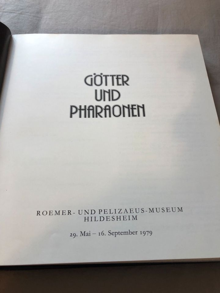 Götter und Pharaonen Hildesheim 1979 in Haby