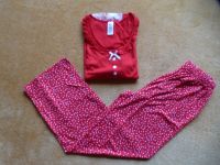AVON Pyjama Schlafanzug Hausanzug S 36 Rot Weiß Blumen NEU Rheinland-Pfalz - Guldental Vorschau