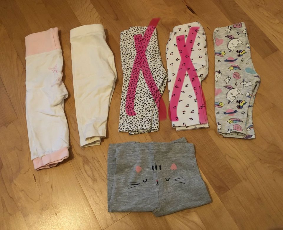 Leggings Leggins Schlupfhosen Hosen Größe 62/68 H&M s. Oliver in Karlsdorf-Neuthard