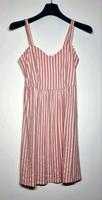 Gestreiftes Sommerkleid mit Trägern – Rosa/Weiß – Gr. M Baden-Württemberg - Kuchen Vorschau