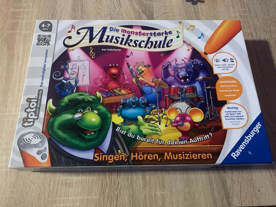 Tiptoi Die Monsterstarke Musikschule Neu in Nümbrecht