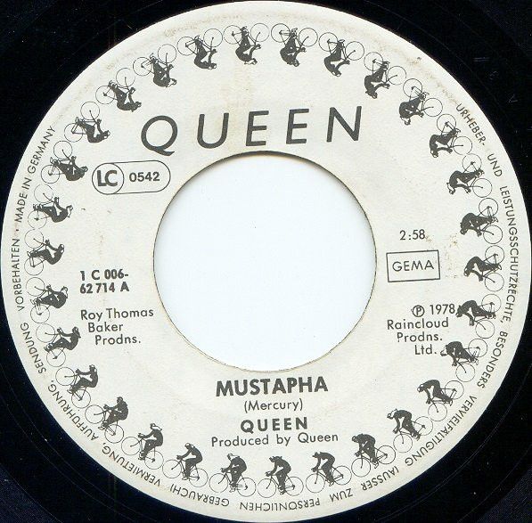 Queen – Mustapha 1C 006-62 714 Rock Archiv Single Vinyl in Mannheim