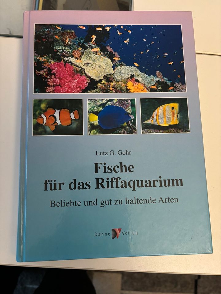 Drei Bücher zum Thema Riffaquarium in Fredersdorf-Vogelsdorf