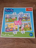 Peppa Wutz 4 in 1 Puzzel neuwertig Peppa Pig Nordrhein-Westfalen - Wettringen Vorschau