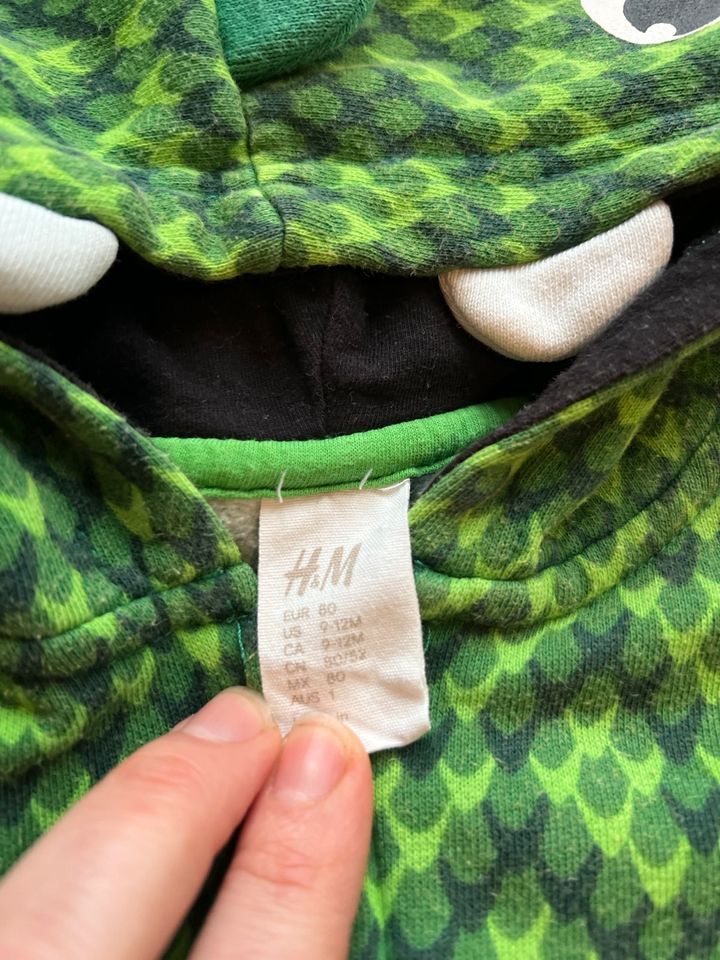 H&M Drachen Hoodie Gr. 80 in Müllheim