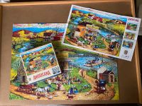 Puzzle, Puzzel MasterPieces. 500 Teile „Americana“ GROSSE Teile Kr. München - Haar Vorschau