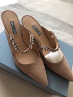 Prada Mules Pumps beige neuwertig Gr 40 Bayern - Schondorf am Ammersee Vorschau