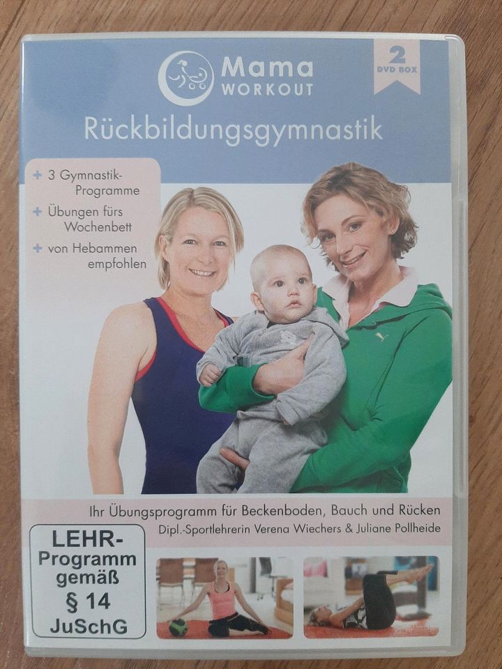 Rückbildungsgymnastik Mama Workout DVD 2er Set in Pähl